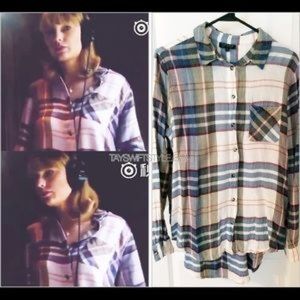 Top Shop Plaid Shirt ASO Taylor Swift